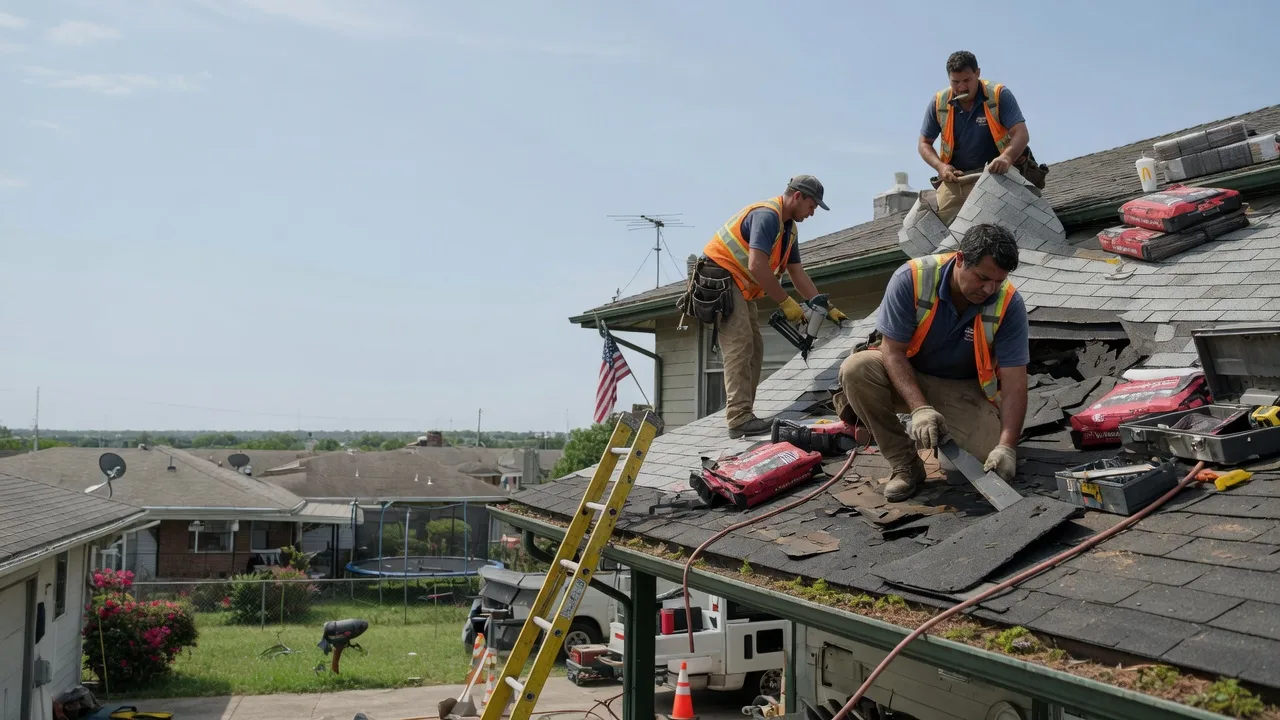 Roof Repair in Yancey, TX near me